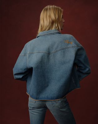 Wrangler® x Cherry Denim Shirt Jacket | Wrangler® x Cherry | Wrangler®